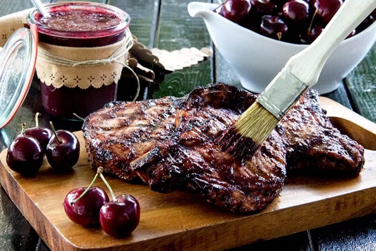 Chef Staber's Famous Leelanau Cherry BBQ Sauce