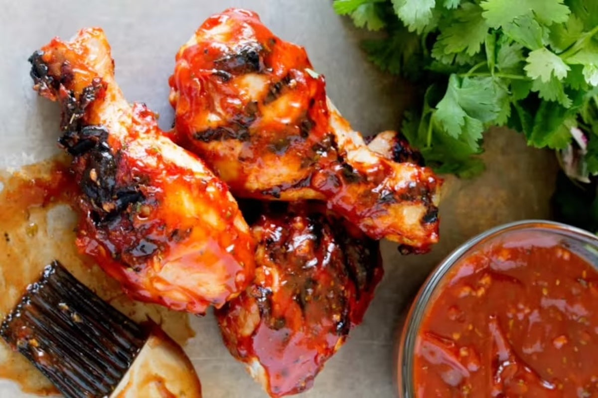 Tart Cherry Ancho Chile BBQ Sauce (Perfect for Chicken, Pork, Lamb, &amp; Ribs)
