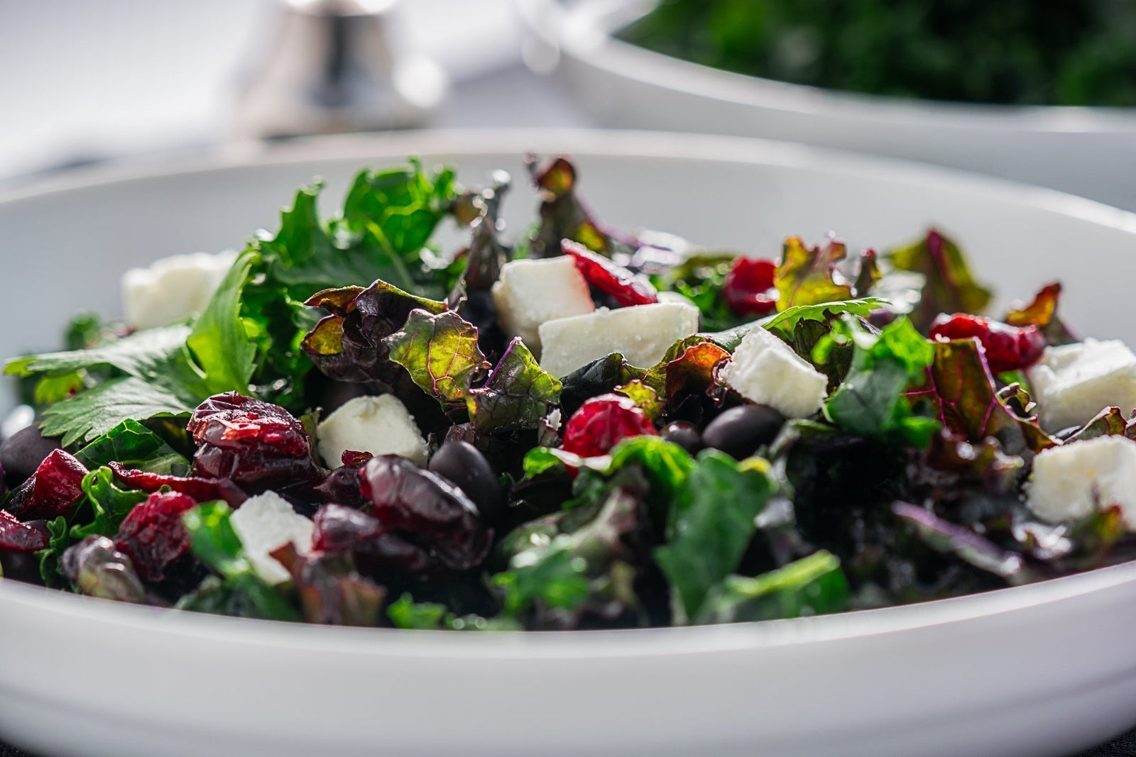 Scrumptious Summer Salad With Kale and Dried Cherries