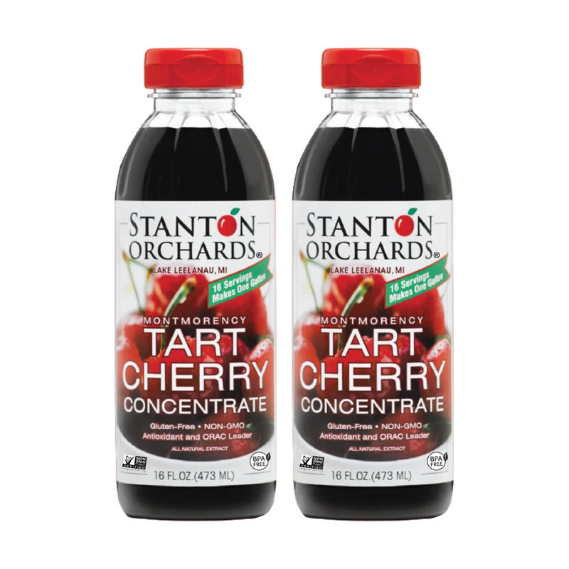 Single 32 oz bottle of Stanton Orchards Montmorency tart cherry concentrate