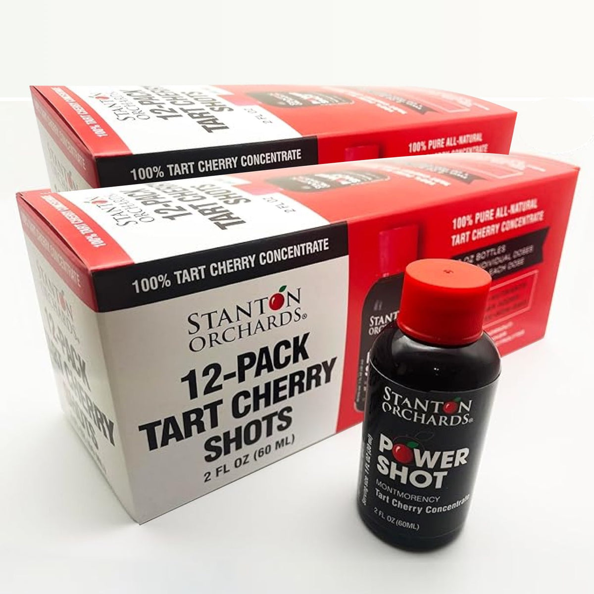 Tart Cherry Shots Two 12-Count Cases